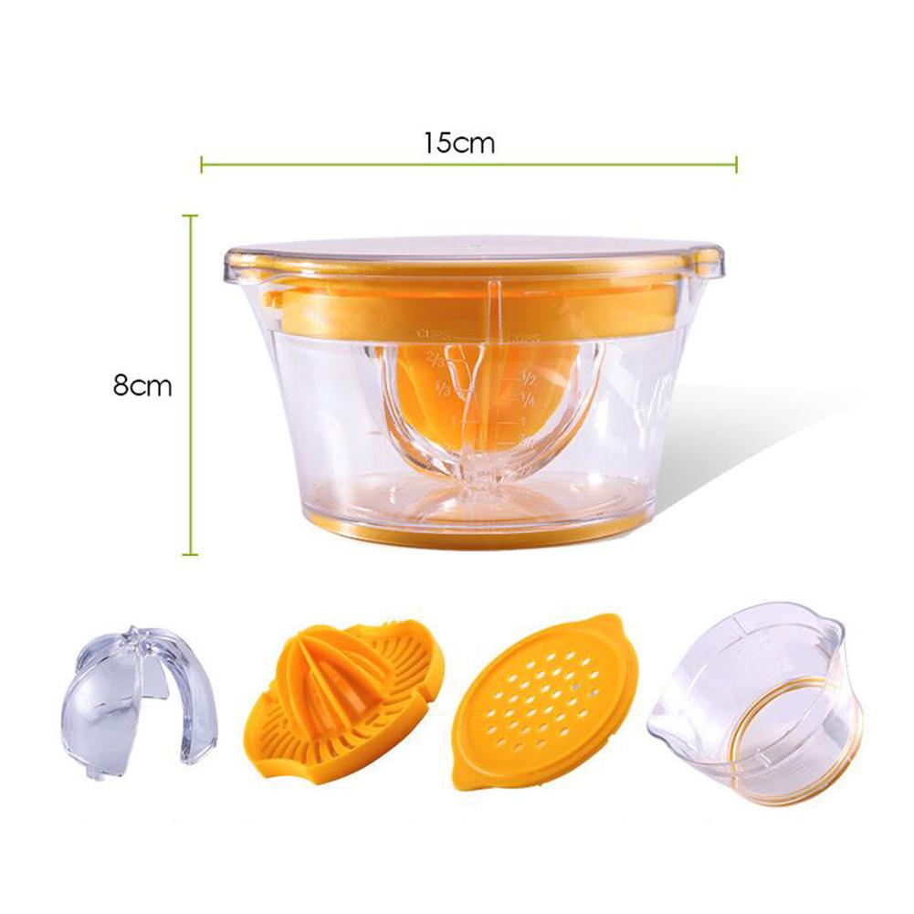 Household Kitchen Multi-function Manual Juicer Plastic Simple Lemon Juicer
