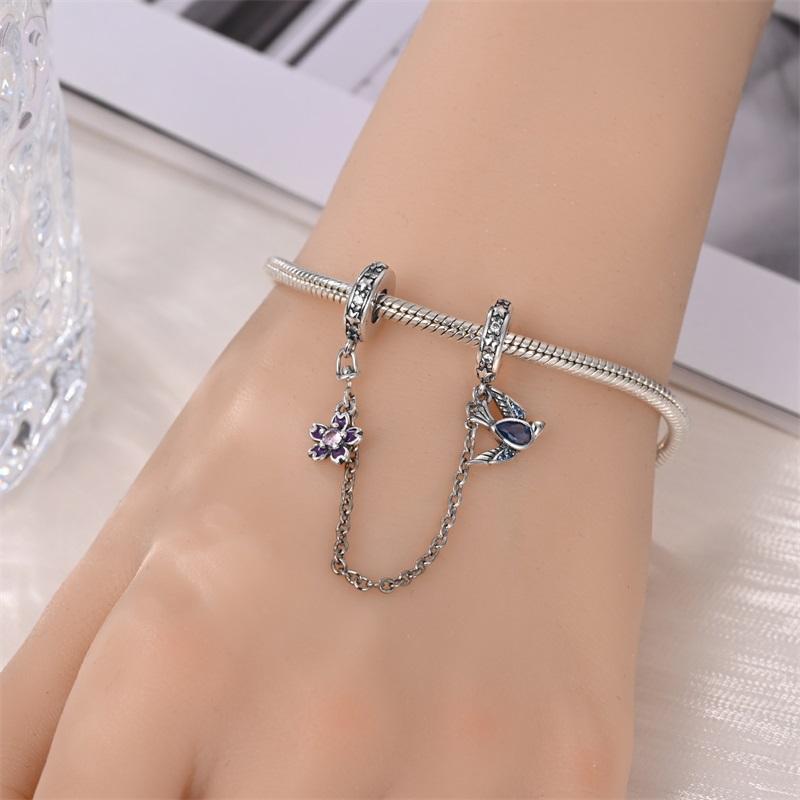 Kupferhandwerk Funkelnde Schwalbe und Libelle und Sonnenblumen-Stil Sicherheitsketten-Anhänger Schöner Schmuck Zubehör Geschenke