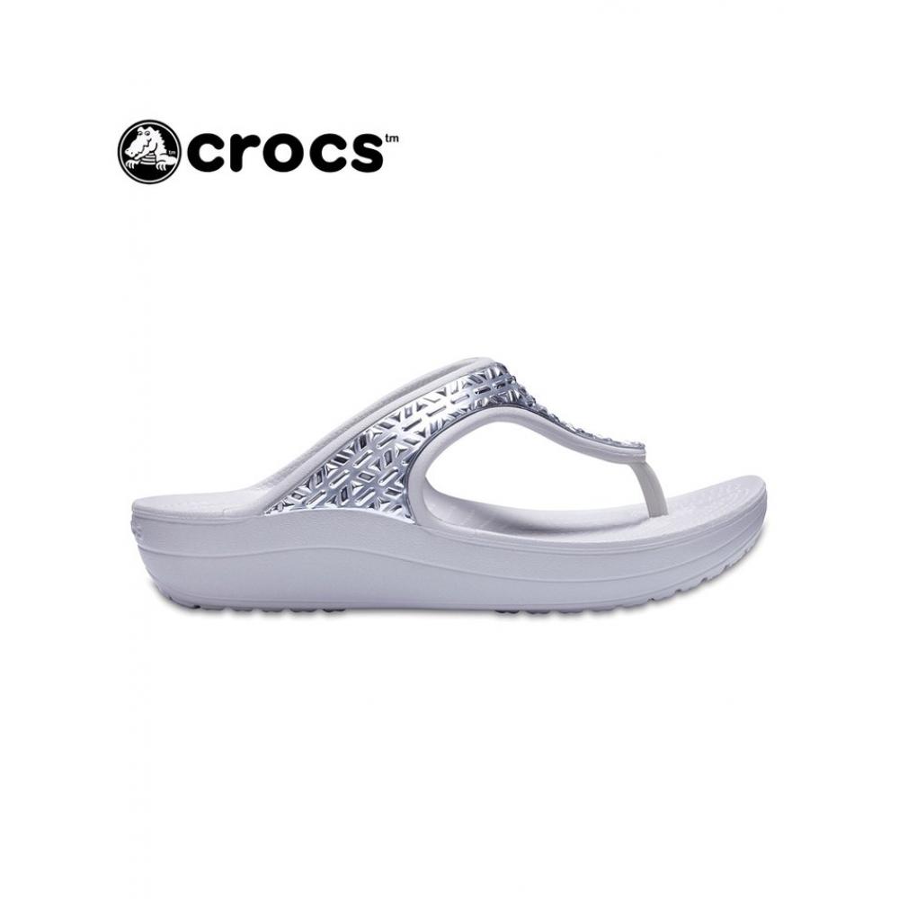 

A Crocs sAndAls 205129 178 Pearl white silver/W8