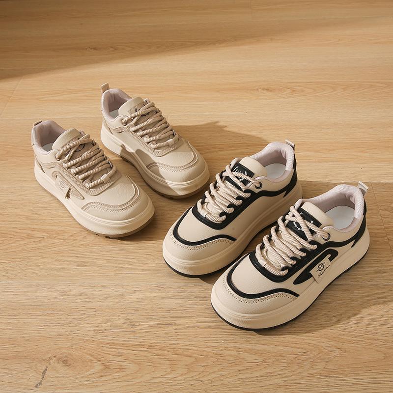 Little White Shoes Women's Spring New Female Student Leisure Sports Versatile Board Shoes