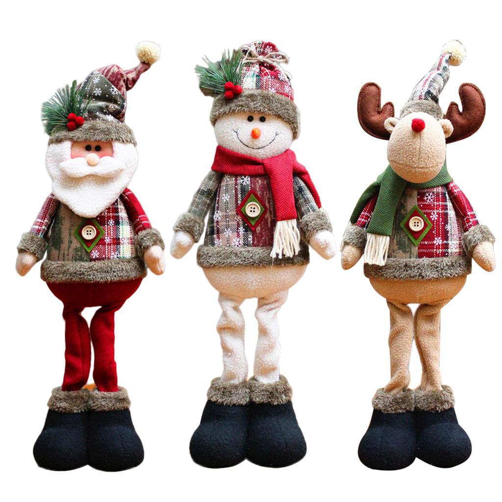 1/2/3PCS Christmas Doll Merry Christmas Decorations For Home 2025 Christmas Ornament Xmas Navidad Noel Gifts New Year 2025