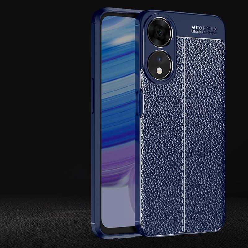 

Чехол для OPPO A78 5G OPPO A 78 A78 5G Capas Новый Бронированный Телефон Задняя Крышка Мягкий Ударопрочный Бампер ТПУ Кожаные Fundas Чехол для OPPO A78 For OPPO A78 5G чёрный