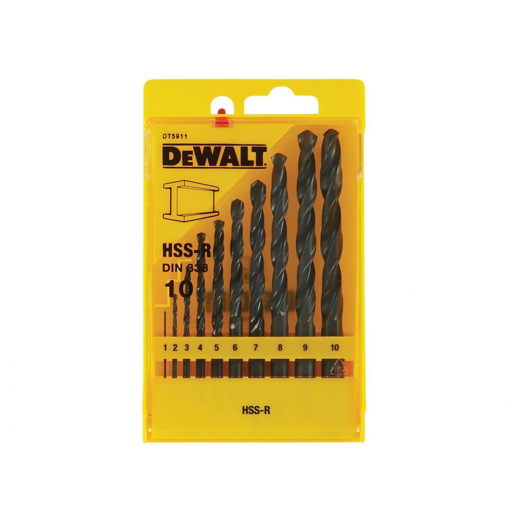 Dewalt Power Tools Hss-r Jobber Drill Bit Set
