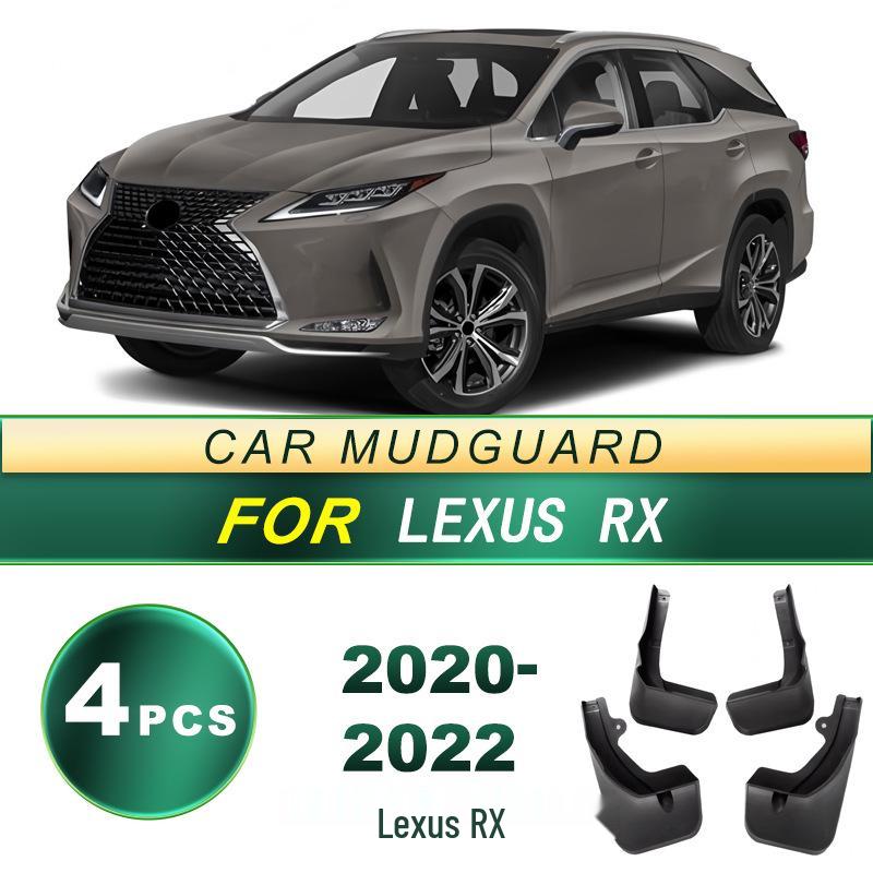 Lexus RX 2020-2022 Soft Rubber Tire Mud Flaps - Car Mud Guards Accessory