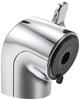 LIXIL INAX Bathroom Shower Head, Plated (Ni-Cr) A-5401