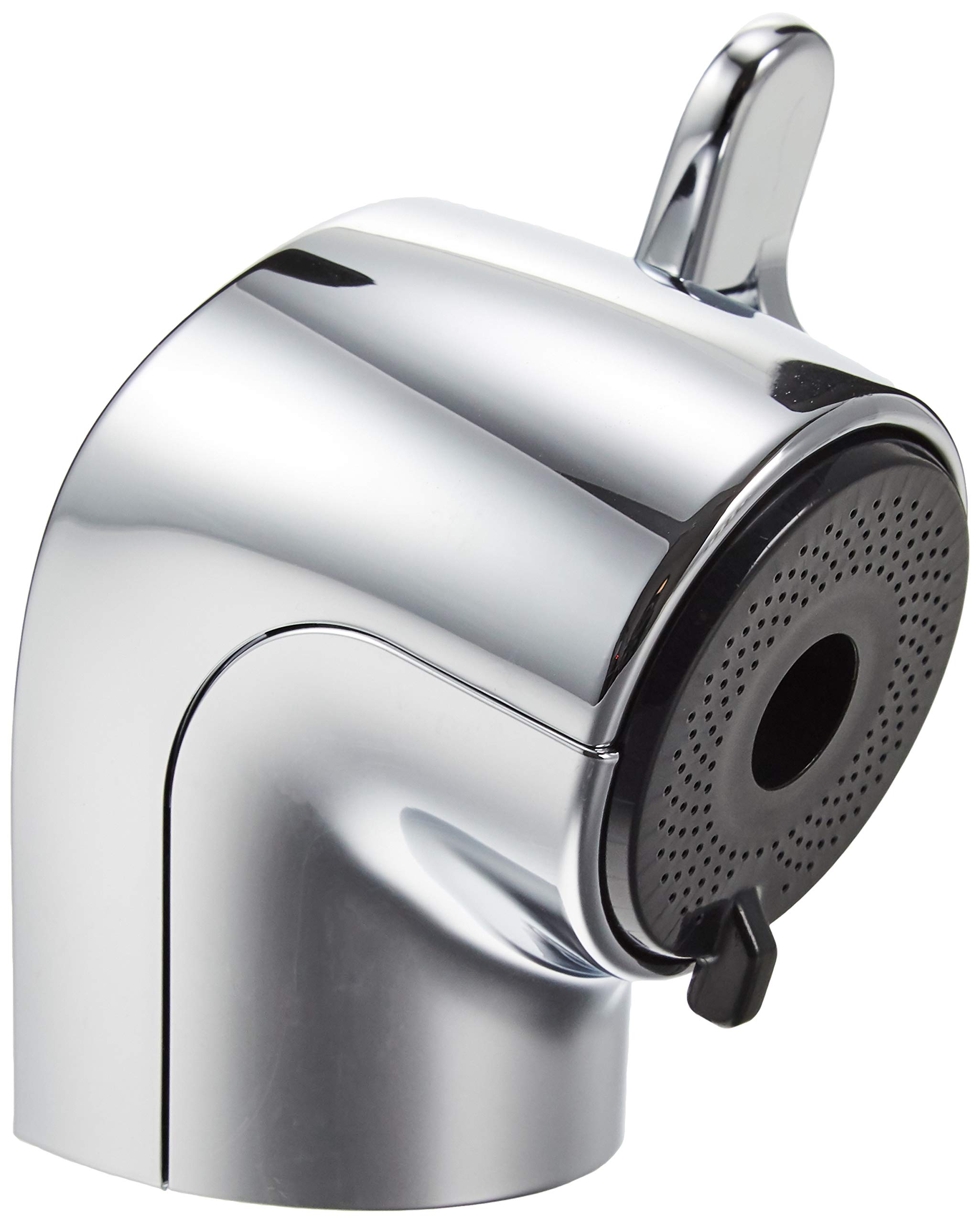 

LIXIL INAX Bathroom Shower Head, Plated (Ni-Cr) A-5401