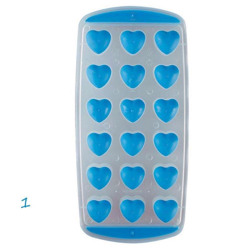 Silicone Chocolate Mold Maker Ice Cube Tray Freeze Mould Bar Pudding Star Jelly