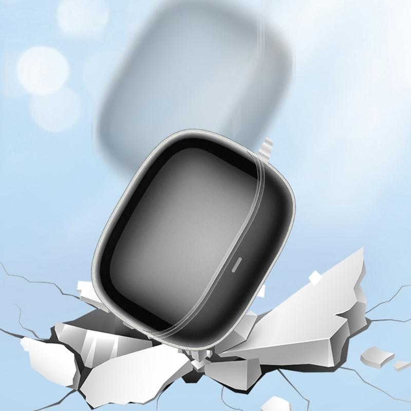 Compatible for Baseus-Bowie M2s Earphone Cover-Shell Shockproof Anti-scratch Soft Sleeve Washable Housing Dustproof Case