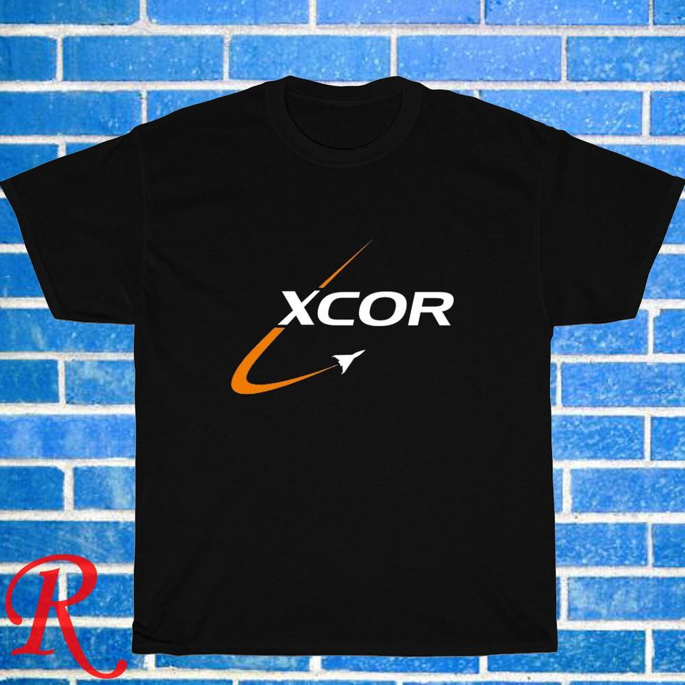

New! Xcor Aerospace Logo Black Grey Navy White Size S-5XL Unisex T-Shirt 4XL