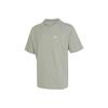 Solid Color Logo Pullover Short-Sleeve T-Shirt for Men In Light Green