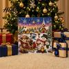 Christmas Decorations for Home Faux Pearl Art Kit DIY Church Painting Jesus Family Crafting Activities Holy Wall Decor Craft Kit Adults Handmade