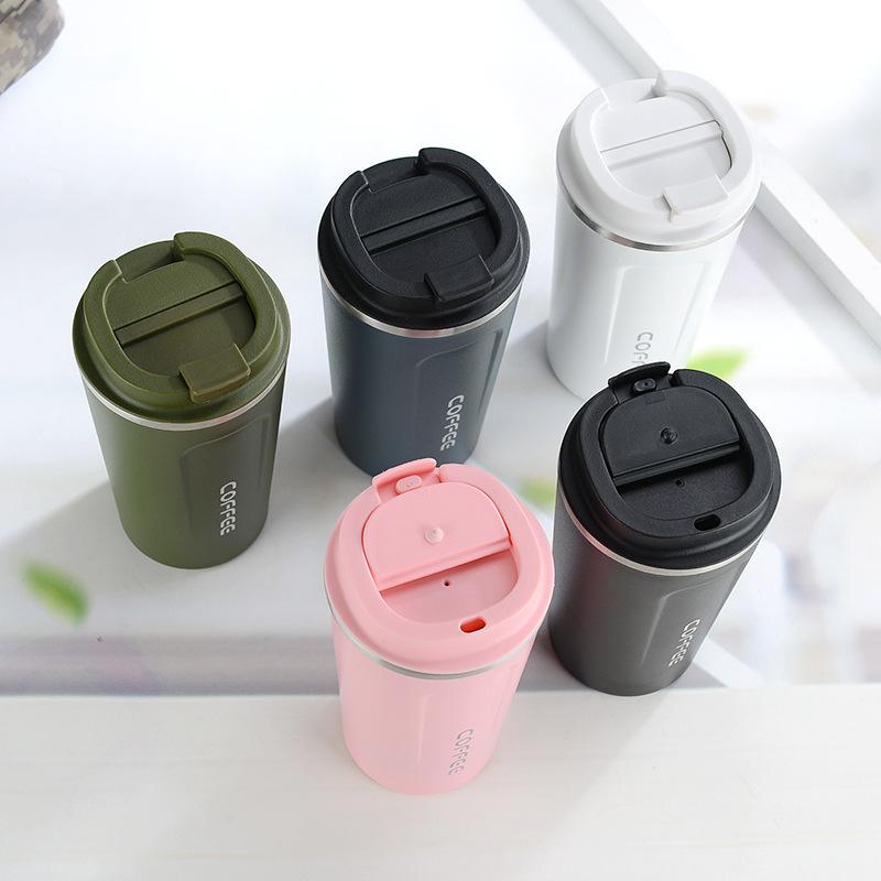 380/510ML Stainless Steel Tumbler Vacuum Insulated Coffee Travel Mug Spill Proof With Lid Coffee Cup For Keep Hot/ice Coffee Tea