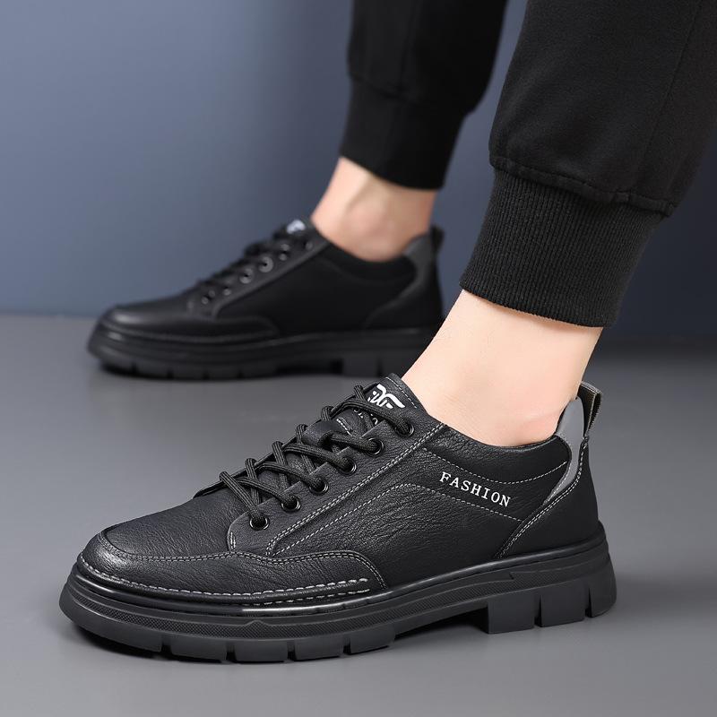 New Men Shoes 2024 Autumn Outdoor Casual Comfortable Thick-soled Hiking Shoes Outdoor Sports Leisure Running Sneakers Size 38-44