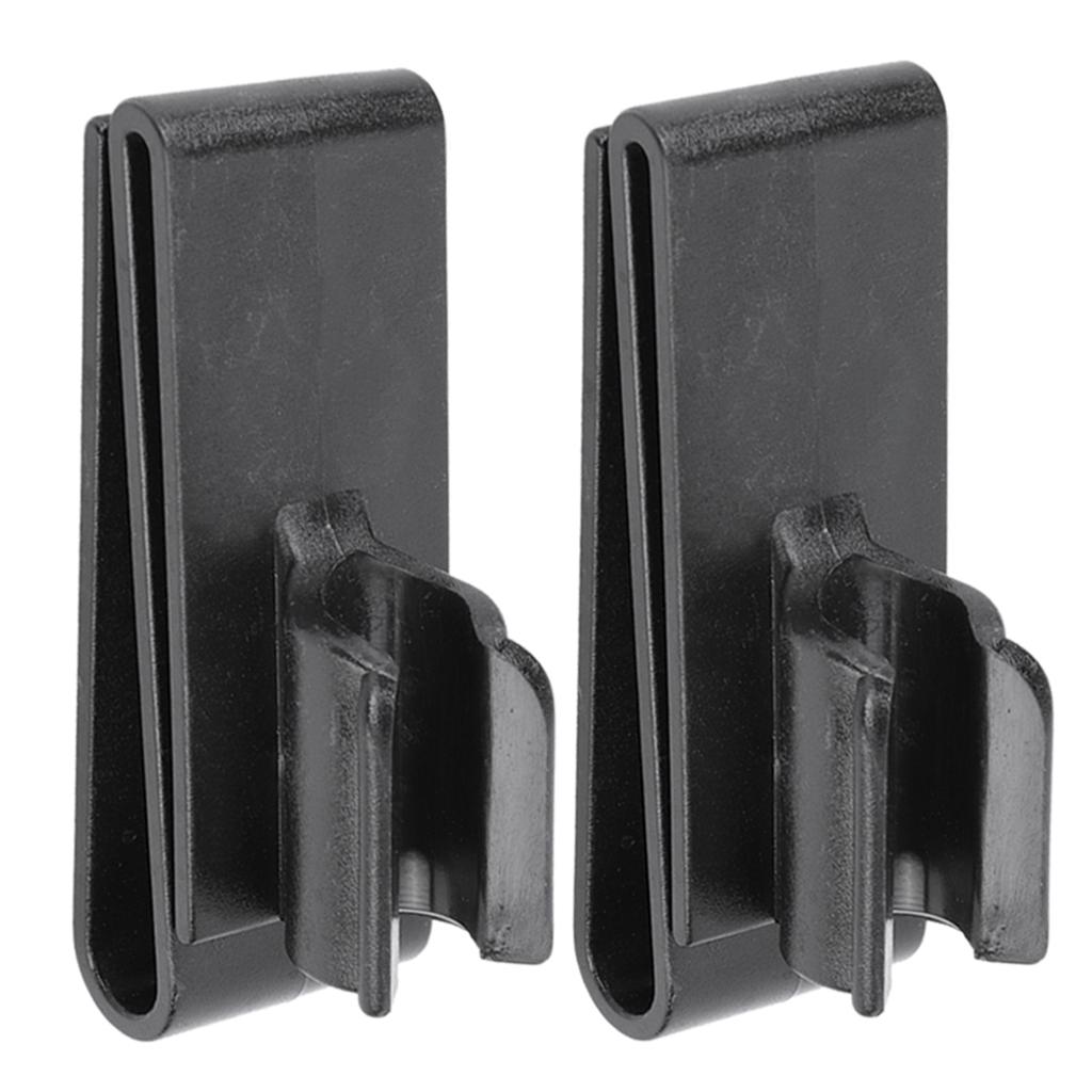 Golf Club Bag Clip Plastic Clamp Holder Durable Black Putter Clip Golf Accessory