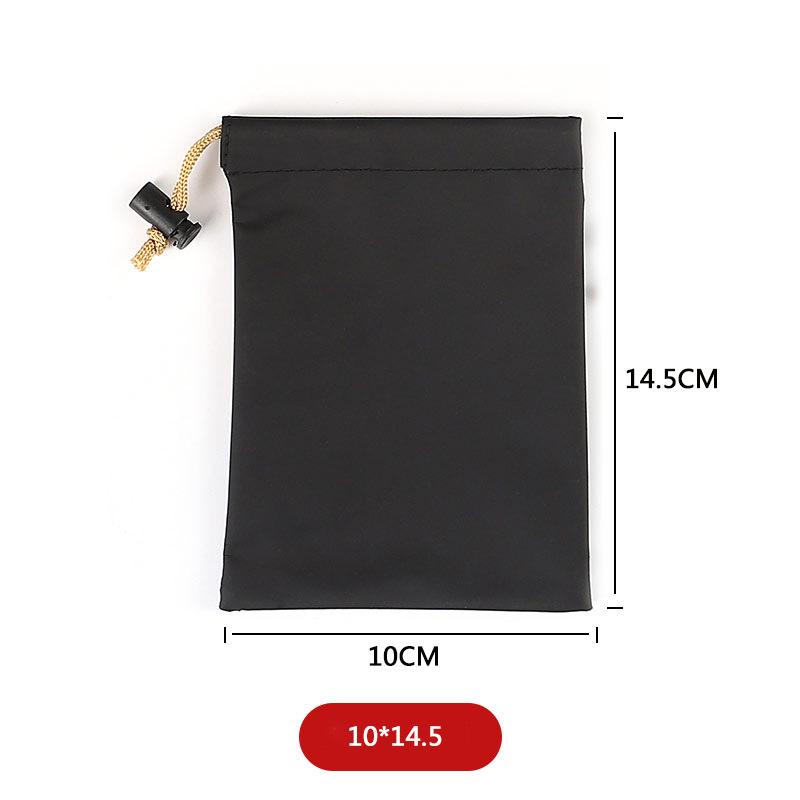 PU Mobile Phone Waterproof Bag, Jewelry Packaging, Headphone Storage, Power Bank Drawstring Pouch