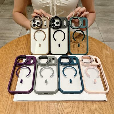 MagSafe Magnetic Apple 16 Lens Holder Drop Protection Case Suitable for IPhone17promax Phone Cases