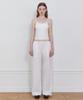 Lady Volume Light Flow Pants (White)