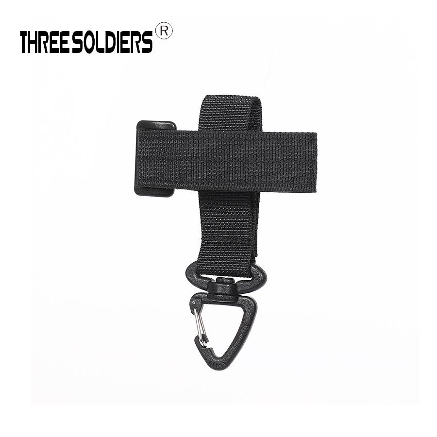 Tactical Nylon Glove & Key Buckle for Outdoor Activities