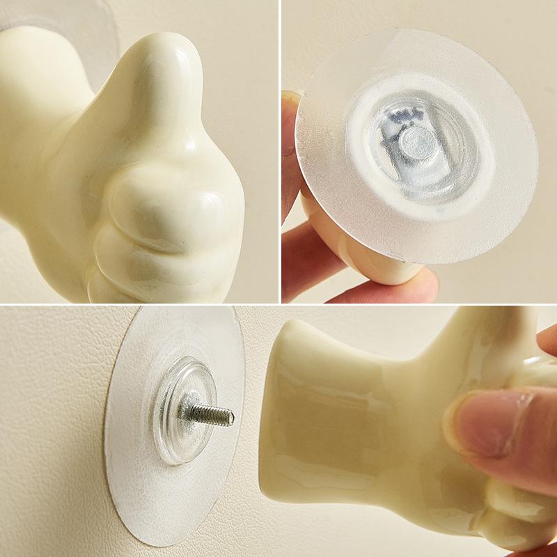 Creative Room Decor Keychain Wall Wall Hooks Suction Cups Hanging Hooks Storage Kitchen Gadgets Bathroom Accessories Coat Rack