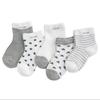 5 Pair=10PCS/lot Dot Kids Socks Summer Thin Comfortable Breathable Cotton Fashion Baby Socks Toddler Girls for 0~6 Year  New
