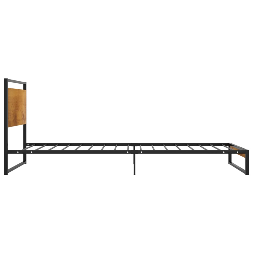 Metal Bed Frame 90 x 200 cm
