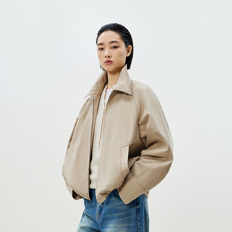 

Мужской повседневный льняной пиджак с лацканами на весну 2025 L