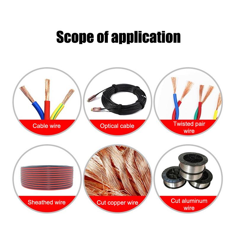 Electrician Plier 8-in-1 Multifunctional Versatile Wire Stripping Pliers Electricity Measurement Non-slip Wire Stripping Plier