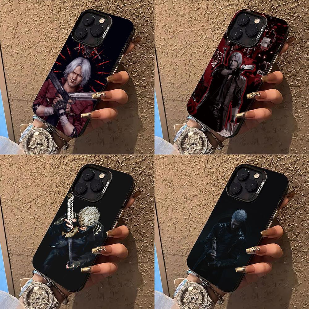 D-Devil May Cry DMC Phone Case Phone Case For iPhone 14 16 15 11 12 13 Pro Max Mini Plus Shockproof Cover