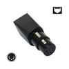 ABBY-1 Пара DMX до RJ45 Роз'єм RJ45 Ethernet до 5-контактного XLR DMX Адаптер Female & Male Для Аудіо Відео, Легко Встановити Легко Використовувати