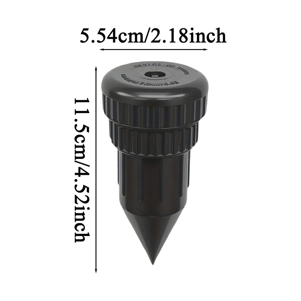 

Key Box Weatherproof Organizer Rain Protection Sprinkler Shape Key Cash Box For Backyard Garden Yard Courtyard Homeowner Adults чорний