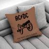 A-AC Highway to Hell D-DC Throw Pillow Case For 45x45cm 40x40cm 55x55cm 50x50cm 30x30cm Square Car Pillowcase Shell