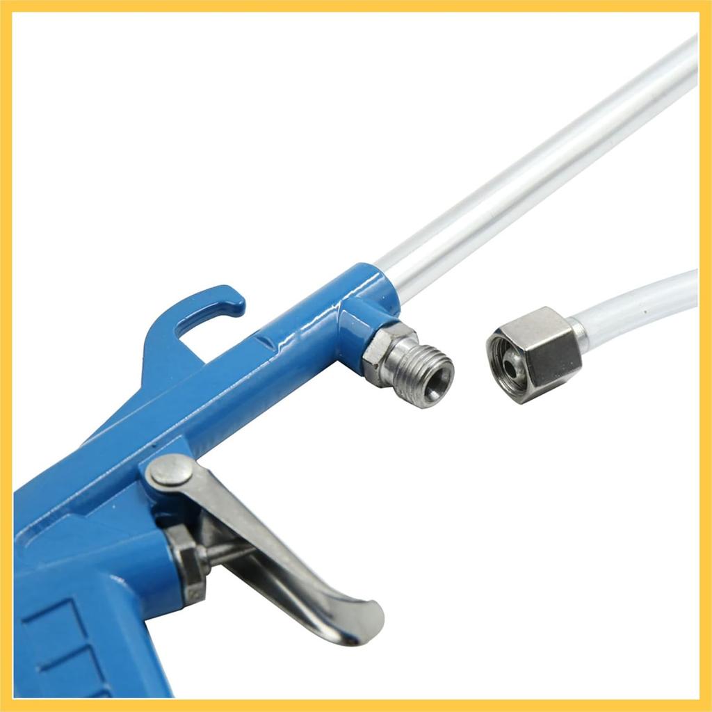 Air Engine Cleaning Spray Gun High Pressure with 40.2" Long Hose Wash Pneumatics Cleaning Sprayer Tool Auto Replacement Parts