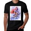 Aloy Watercolour Tshirt Athletic Quick Dry Tshirt For Men