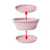 MENGNI Multifunction Vegetable Fruit Basin Creative Folding Basin Portable Collapsible Fruit Tray Home Washing Tools