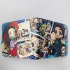 Japan Cartoon Comics Demon Slayer Student Coin Purse Short Bi-fold Wallet 0003