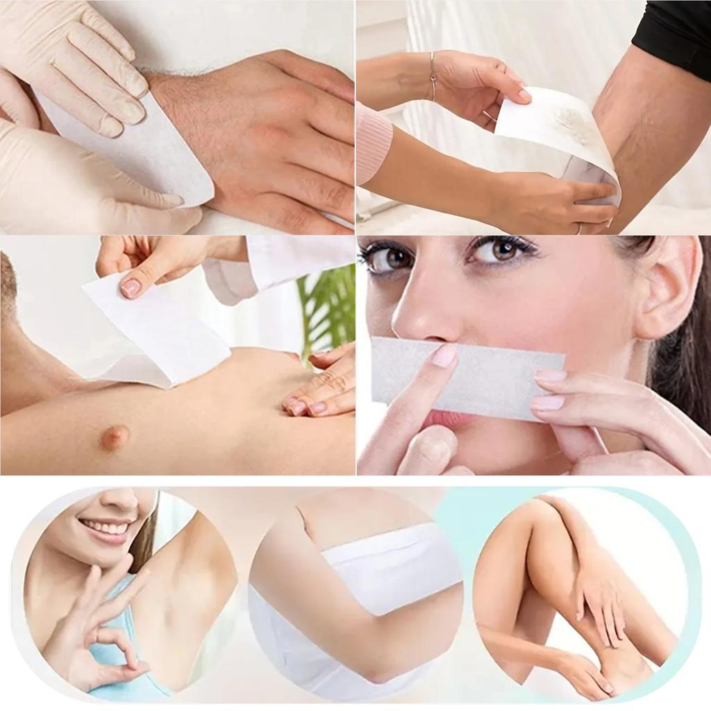 50/100 Yards/roll Wax Strips For Hair Removal Nonwoven Body Cloth Hair Remove Wax Paper Rolls High Quality Hair Removal Epilator