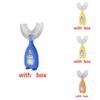 Childrens Ushaped Silicone Toothbrush For Oral Cleaning With Soft Bristles In Multiple Colors