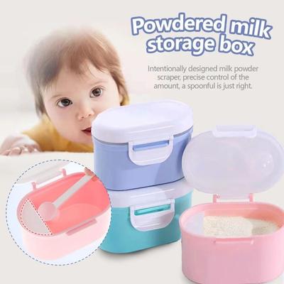 With Scoop Baby Milk Powder Dispenser Newborn Milk Powder Container  Candy Fruit Food Storage