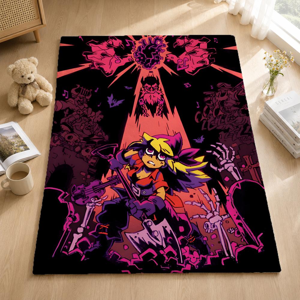 Игровые одеяла C-Crypt Of The Necrodancer Мягкое теплое фланелевое одеяло Постельное белье для кровати Гостиной Дома Дивана 75x100cm
