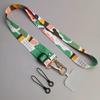 Künstlerischer Crossbody Handytasche Lanyard Riemen Hängendes Halsseil Verstellbar Handy Anhänger Lanyard Mit Universal Clip Dichtung