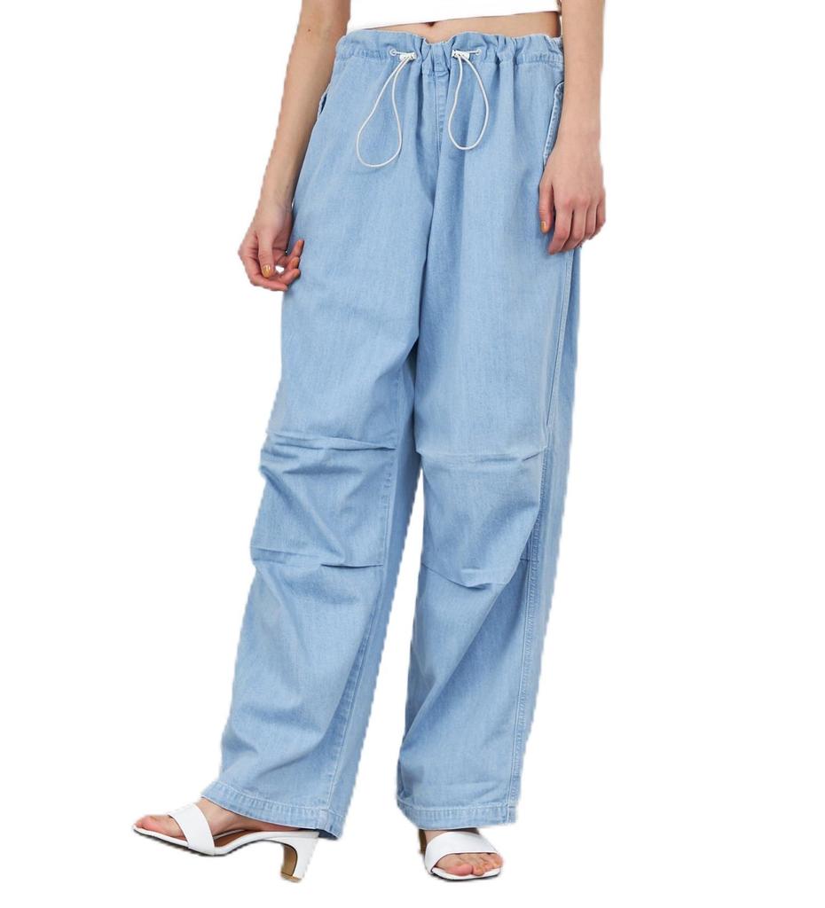 Lee Light Blue Military Wide Cargo One Size Fits All Women's Pants,