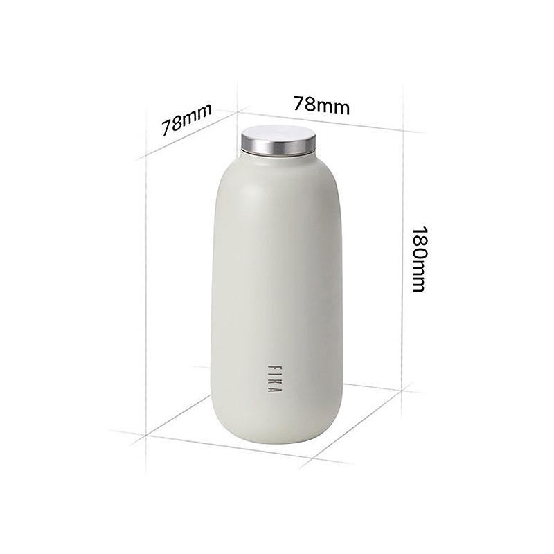 NeoFlam FIKA Kulatá termoska (400 ml) Slonová kost
