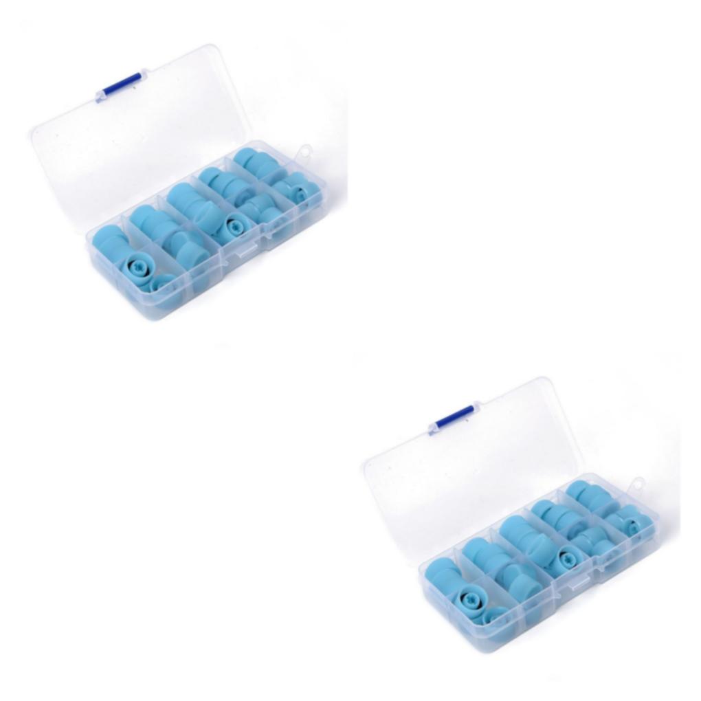 30ps Air Conditioner Part Portable Car Dust Cover Lightweight Practical Valve Core Cap High Low Side Caps Auto Accessories