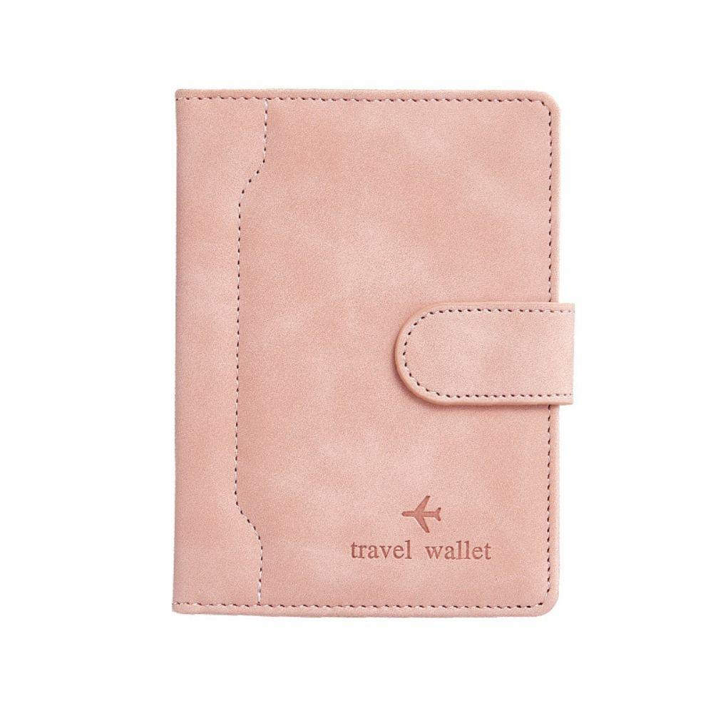 Multifunction Passport Cover with SIM Card Slots Flight Ticket Clip Leather Passport Holder  Travel