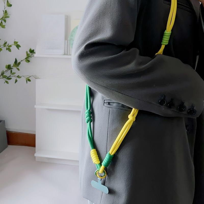 Creative Knot Mobile Phone Universal Lanyard Crossbody Rope Long Phone Lanyard Shoulder Strap Outdoor Phone Case Bag Lanyard