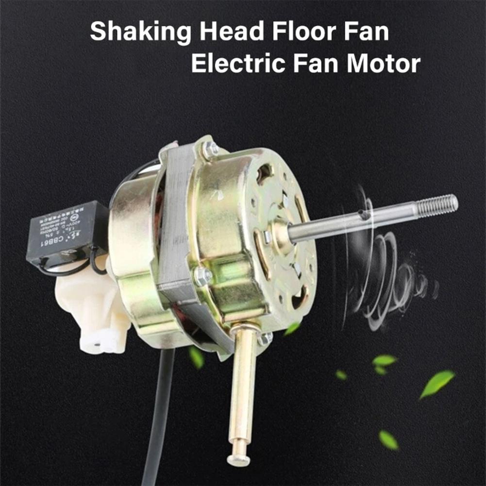 1Pcs Electric Fan Motor With 3 Adjustable Speeds For Table/Floor Fans Floor Fan Accessories Oscillating Motor Head For Cooling