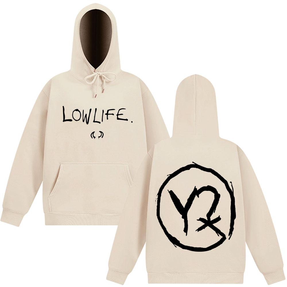 Yungblud Lowlife Album Logo  Hoodies Autumn Winter Long-sleeved Fashion Hip-hop Hoodie Man Woman Oversized Harajuku Pullover