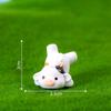 6Pcs/set Cartoon Mini Cow Animal Miniatures Mini Figures DIY Fairy Garden Decoration Moss Terrarium Micro Landscape