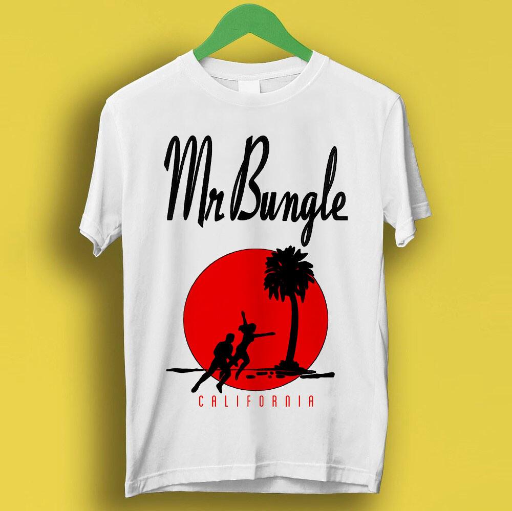 

Mr Bungle Калифорнийский Серферский Фанк-Рок Музыка Ретро Подарочная Футболка P1585 2XL