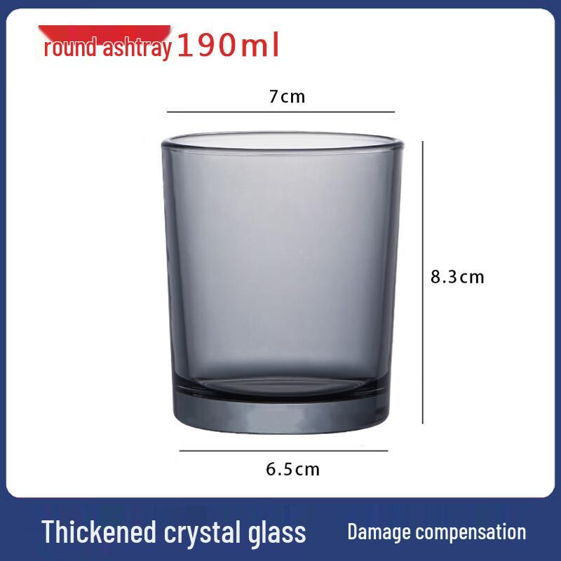 Nordic Style Borosilicate Glass Mouthwash Cup